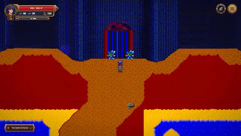 The gate of the Dark Castle