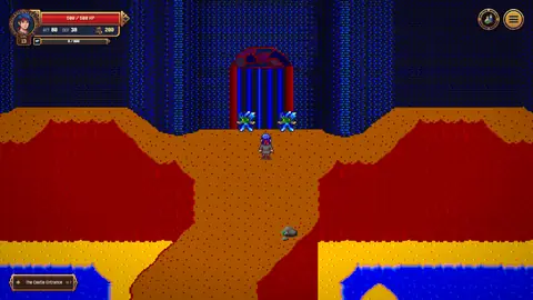 Guards at the gate of the Dark Castle