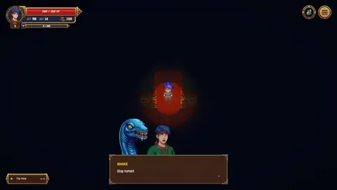 Something waits in the dark of the cave